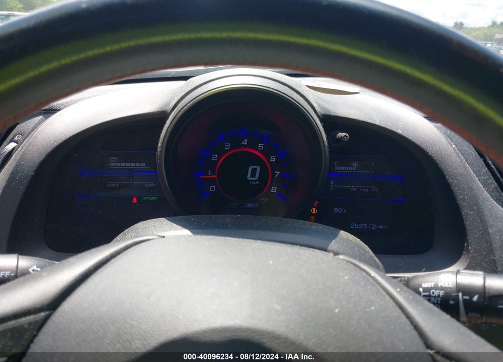 2013 HONDA CR-Z EX VIN: JHMZF1C61DS001906