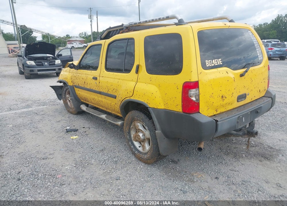 2002 NISSAN XTERRA XE VIN: 5N1ED28T52C599897