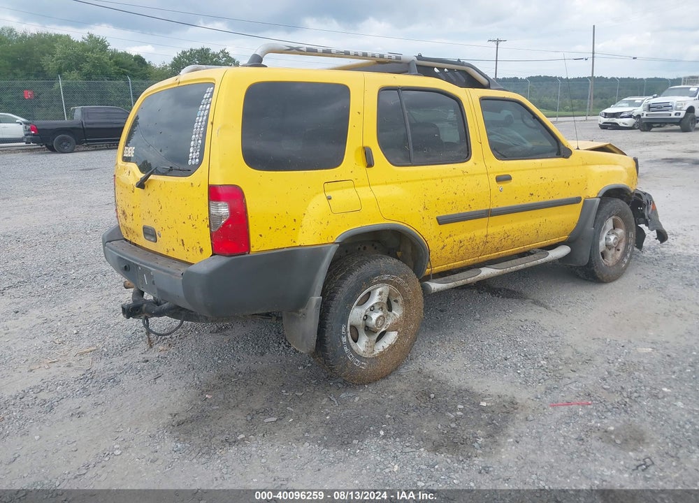 2002 NISSAN XTERRA XE VIN: 5N1ED28T52C599897