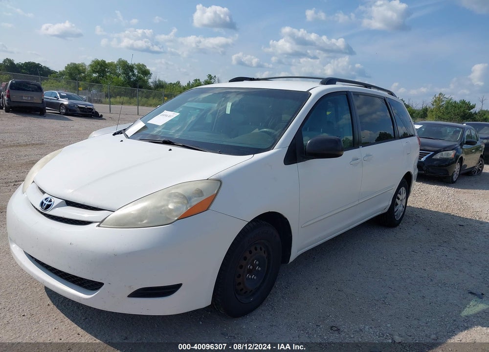 2007 TOYOTA SIENNA LE VIN: 5TDZK23CX7S016698