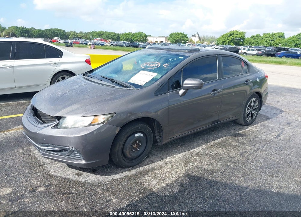 2015 HONDA CIVIC EX VIN: 19XFB2F82FE052274