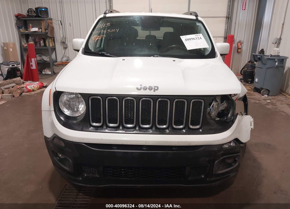 2017 JEEP RENEGADE LATITUDE 4X4 VIN: ZACCJBBB3HPG44599
