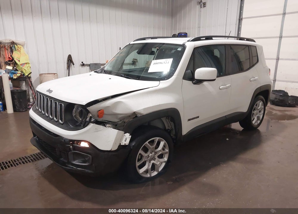 2017 JEEP RENEGADE LATITUDE 4X4 VIN: ZACCJBBB3HPG44599