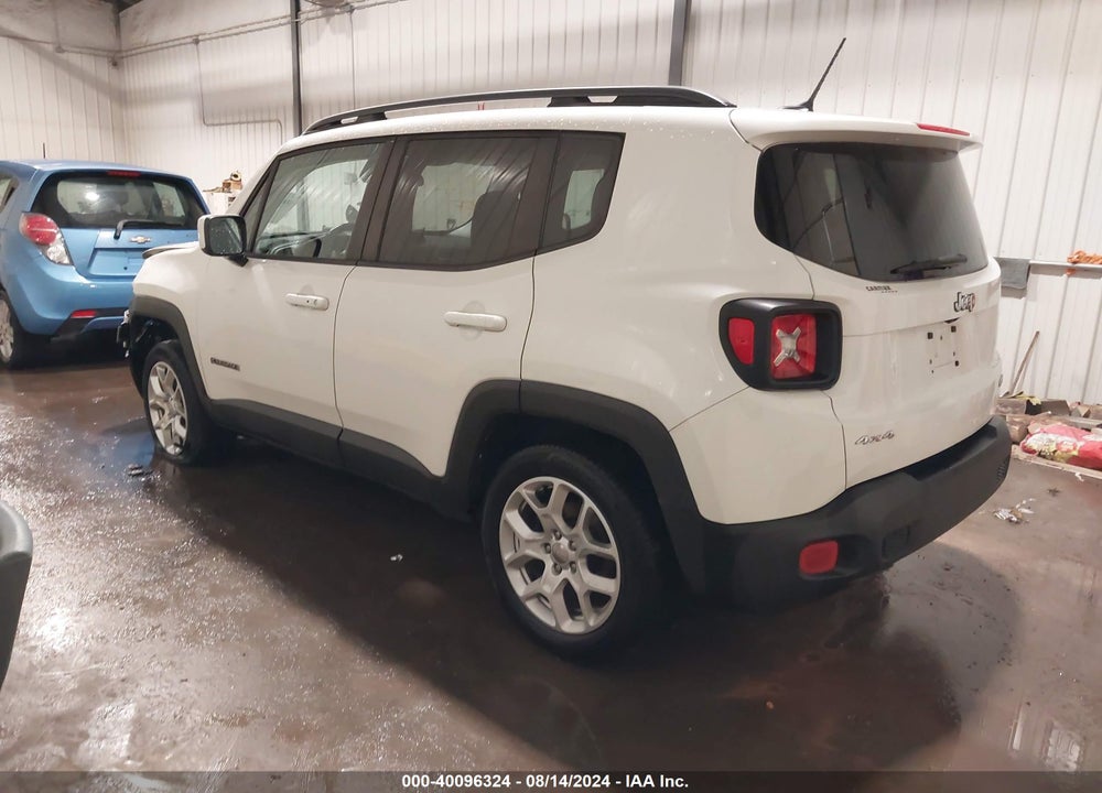 2017 JEEP RENEGADE LATITUDE 4X4 VIN: ZACCJBBB3HPG44599