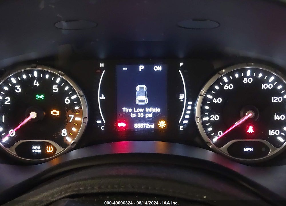2017 JEEP RENEGADE LATITUDE 4X4 VIN: ZACCJBBB3HPG44599
