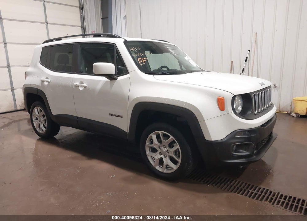 2017 JEEP RENEGADE LATITUDE 4X4 VIN: ZACCJBBB3HPG44599