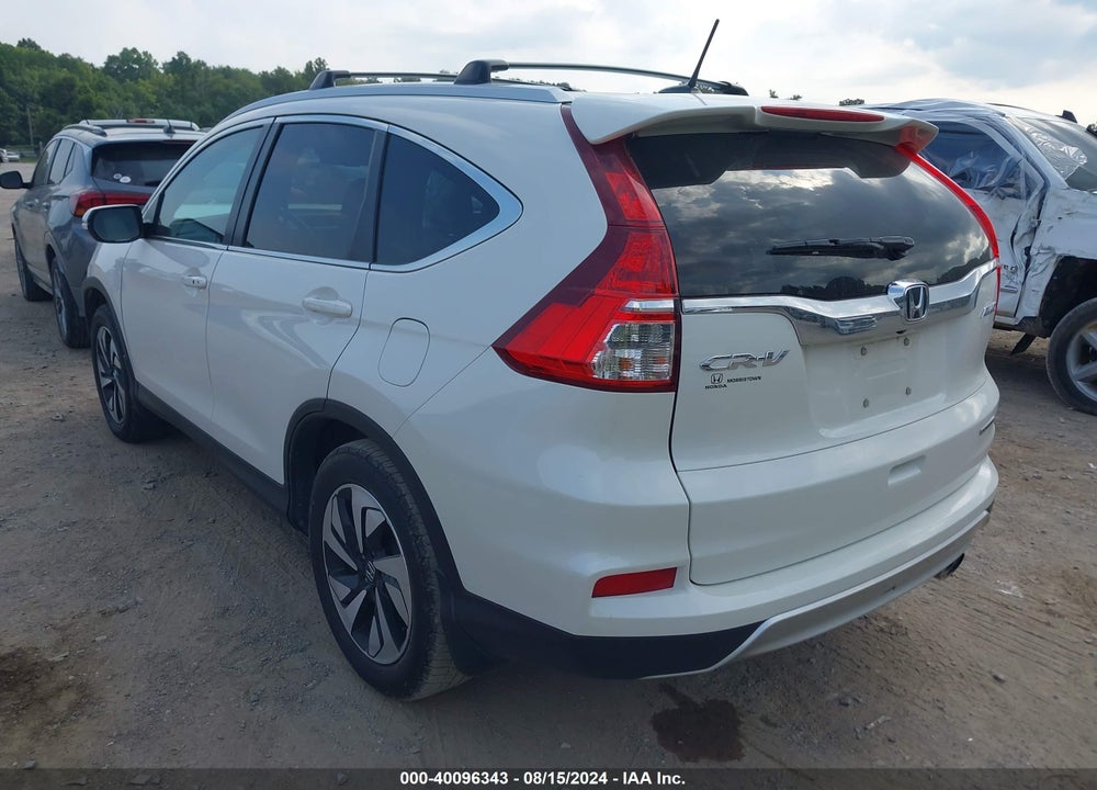 2016 HONDA CR-V TOURING VIN: 5J6RM4H99GL075496