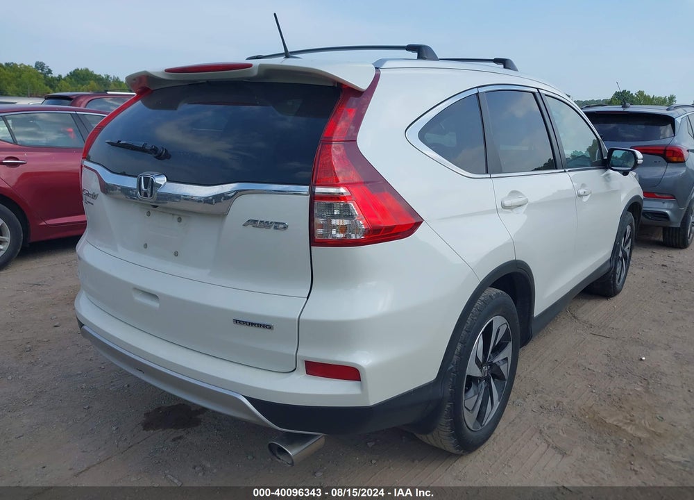 2016 HONDA CR-V TOURING VIN: 5J6RM4H99GL075496