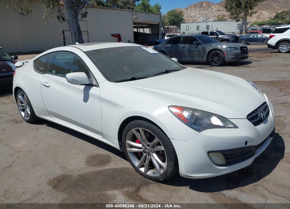 2012 HYUNDAI GENESIS 3.8 TRACK VIN: KMHHU6KH3CU071036
