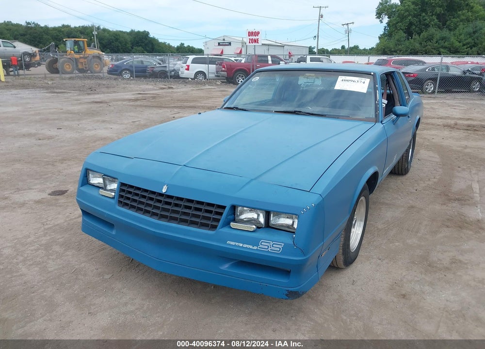 1985 CHEVROLET MONTE CARLO VIN: 1G1GZ37G5FR108152