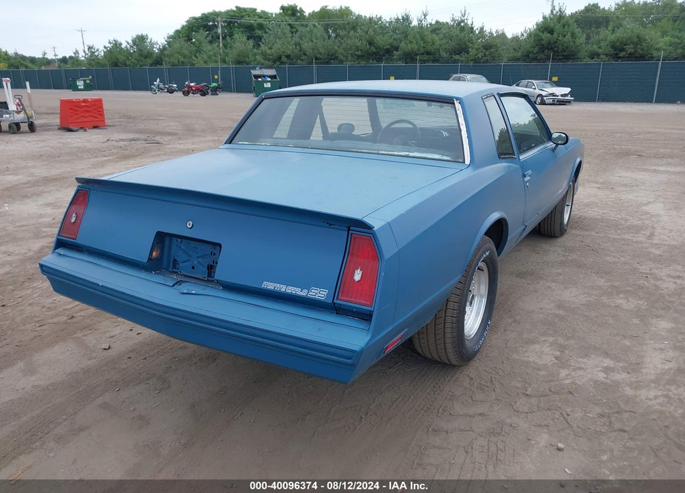 1985 CHEVROLET MONTE CARLO VIN: 1G1GZ37G5FR108152
