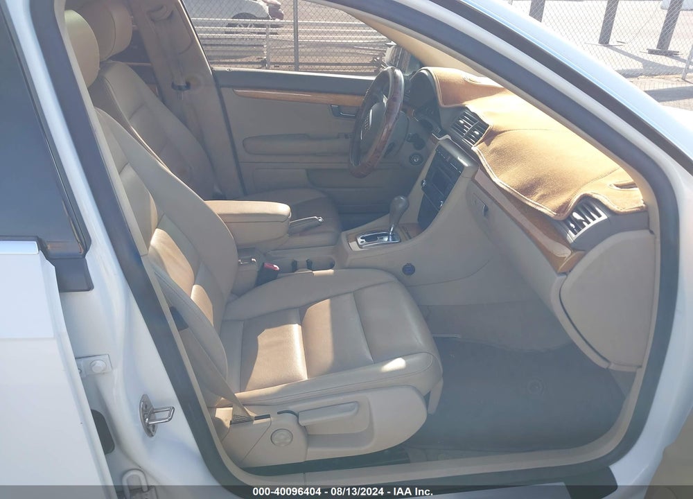 2008 AUDI A4 VIN: WAUAF78E78A167549