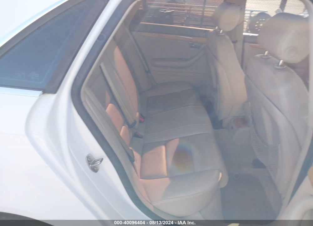 2008 AUDI A4 VIN: WAUAF78E78A167549