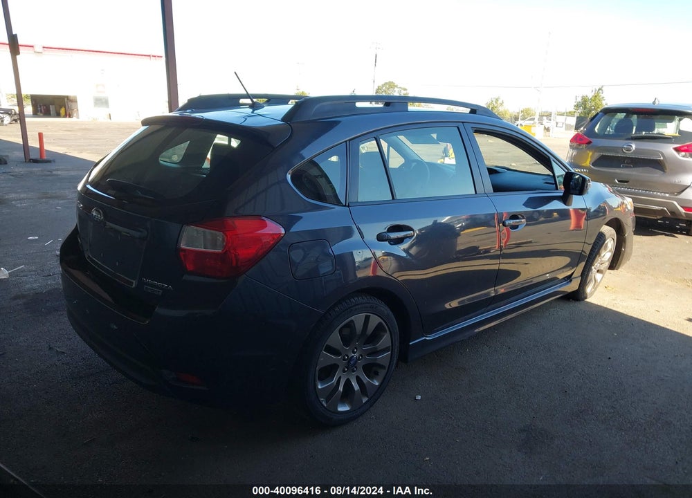 2015 SUBARU IMPREZA 2.0I SPORT PREMIUM VIN: JF1GPAU61F8314870