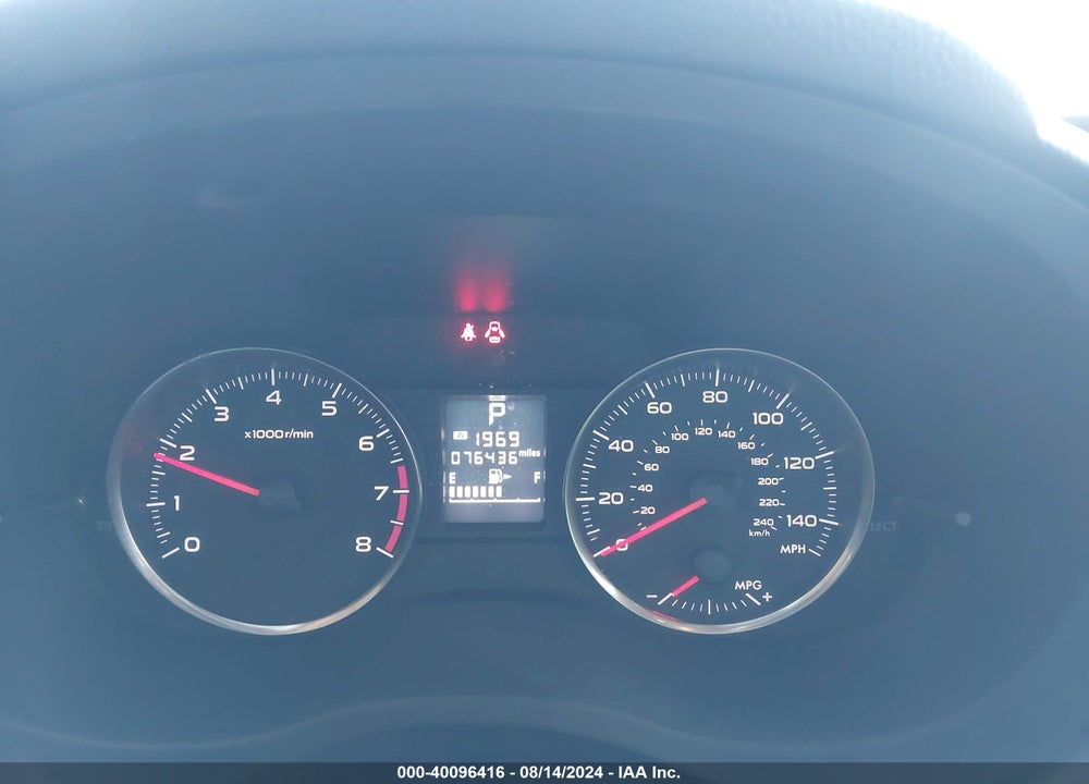 2015 SUBARU IMPREZA 2.0I SPORT PREMIUM VIN: JF1GPAU61F8314870