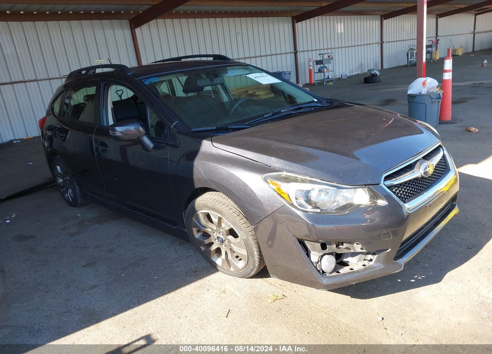 2015 SUBARU IMPREZA 2.0I SPORT PREMIUM VIN: JF1GPAU61F8314870