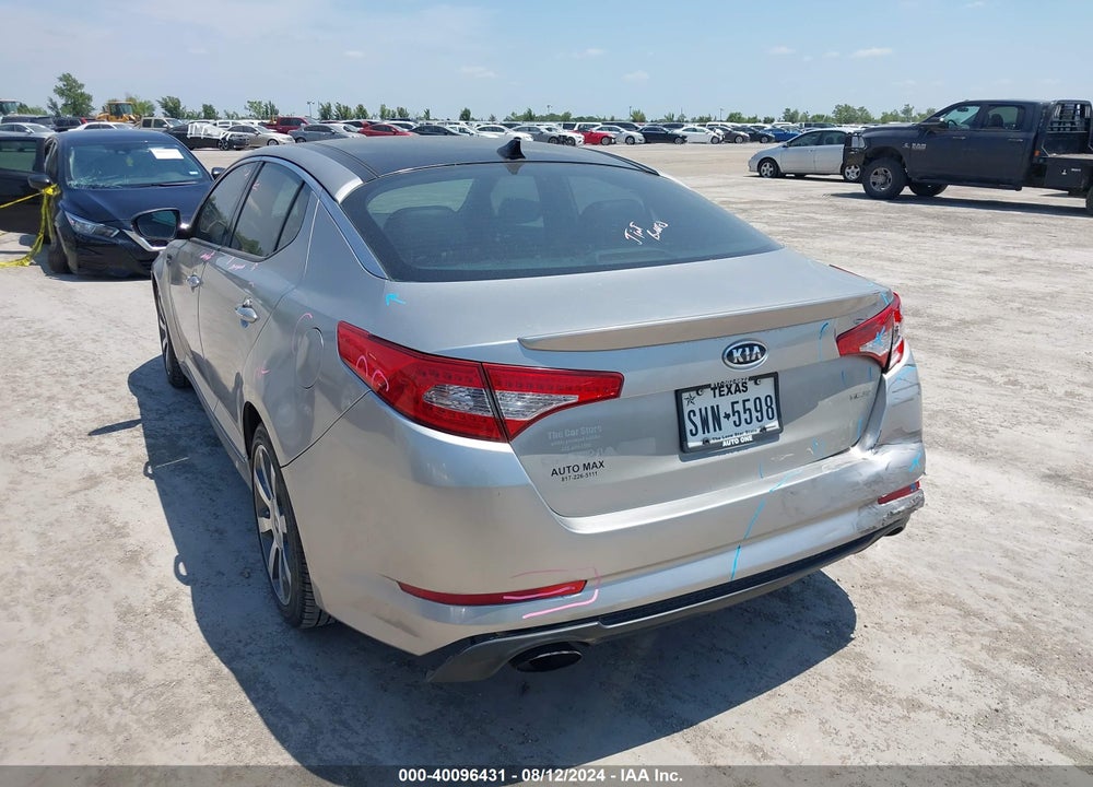 2011 KIA OPTIMA SX VIN: KNAGR4A67B5132030