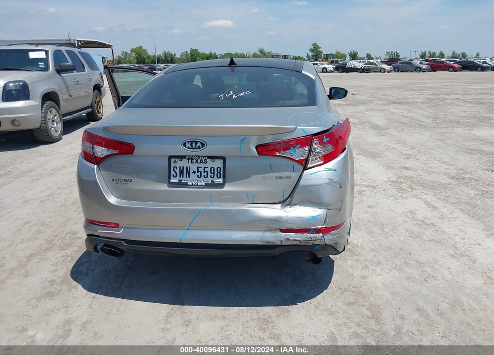 2011 KIA OPTIMA SX VIN: KNAGR4A67B5132030