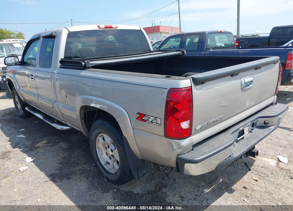 2006 CHEVROLET SILVERADO 1500 LS/LT1/LT2/LT3/WORK TRUCK VIN: 1GCEK19Z16Z181444