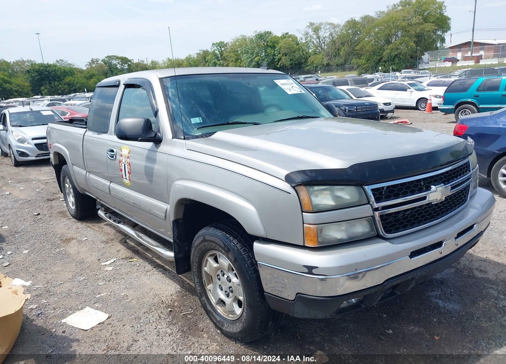 2006 CHEVROLET SILVERADO 1500 LS/LT1/LT2/LT3/WORK TRUCK VIN: 1GCEK19Z16Z181444