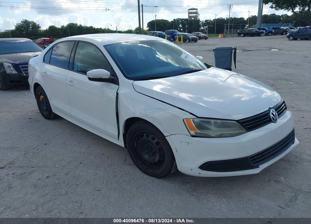 2012 VOLKSWAGEN JETTA 2.5L SE VIN: 3VWDP7AJ1CM050420