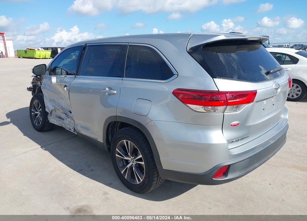 2019 TOYOTA HIGHLANDER LE VIN: 5TDZARFH1KS057409
