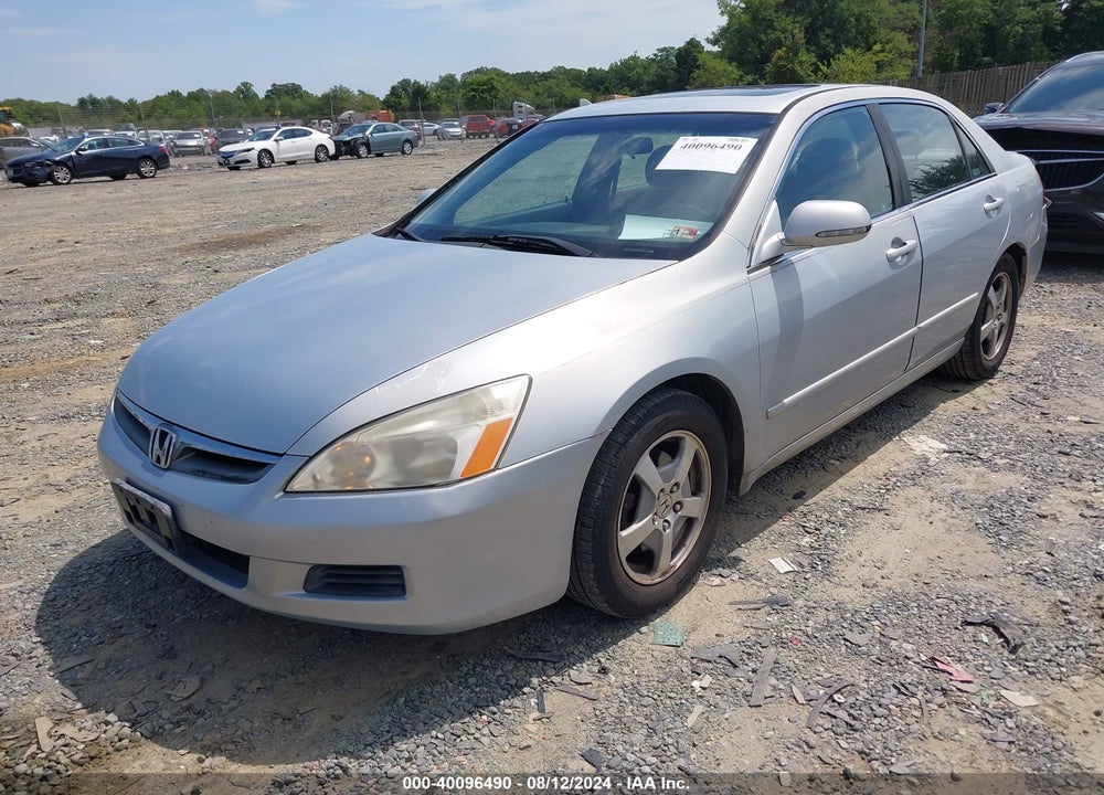 2006 HONDA ACCORD HYBRID VIN: JHMCN36576C002093