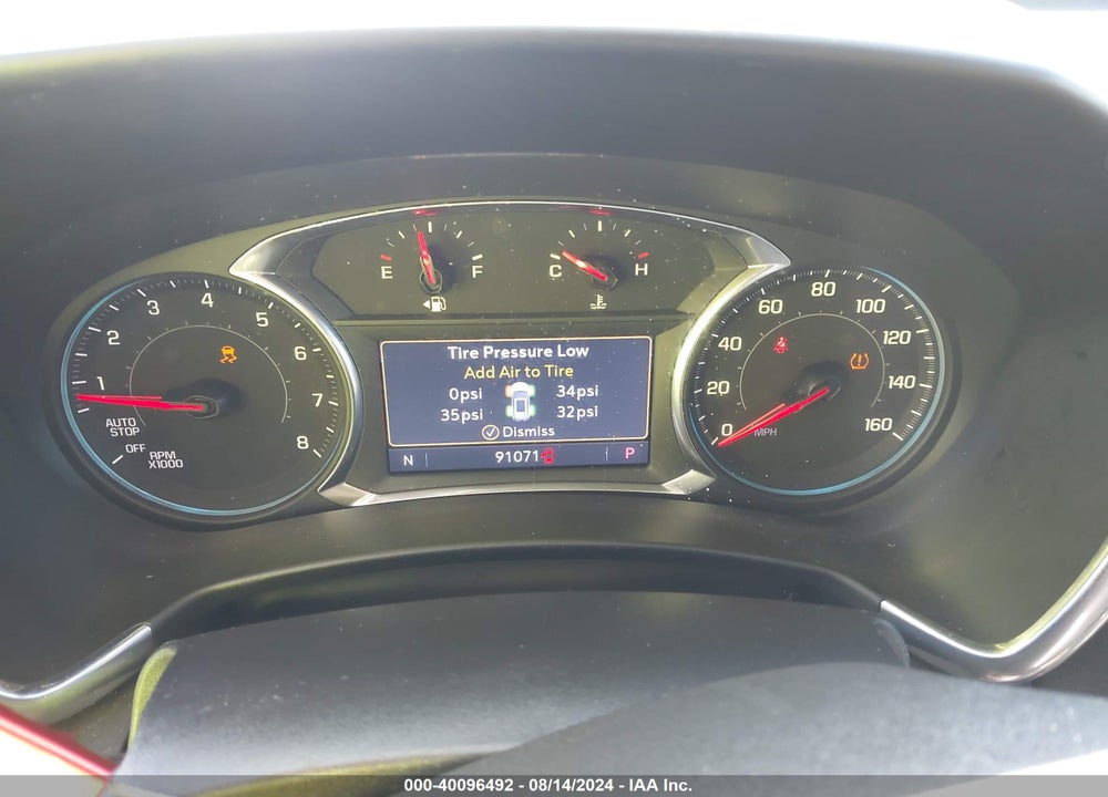 2020 CHEVROLET EQUINOX FWD PREMIER 1.5L TURBO VIN: 2GNAXNEV2L6159350