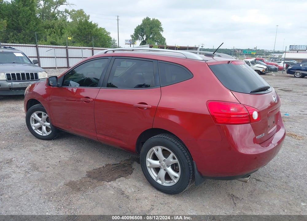 2008 NISSAN ROGUE SL VIN: JN8AS58V78W145822