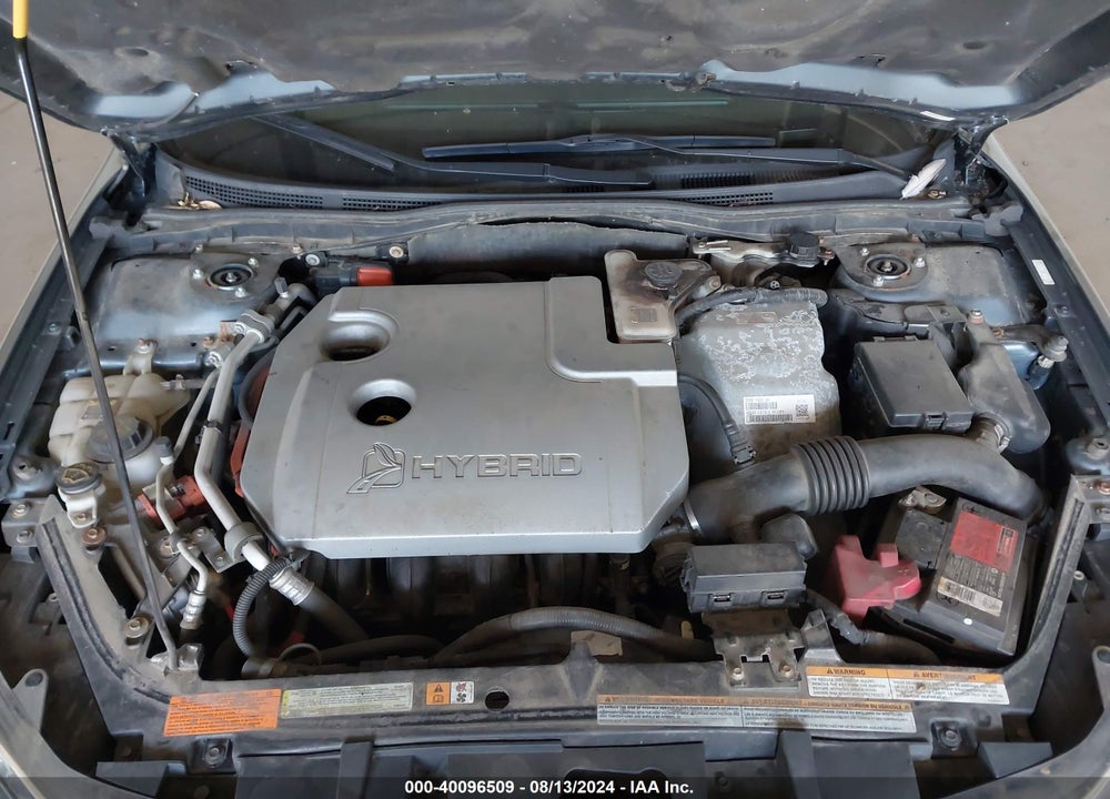 2012 FORD FUSION HYBRID VIN: 3FADP0L31CR247640