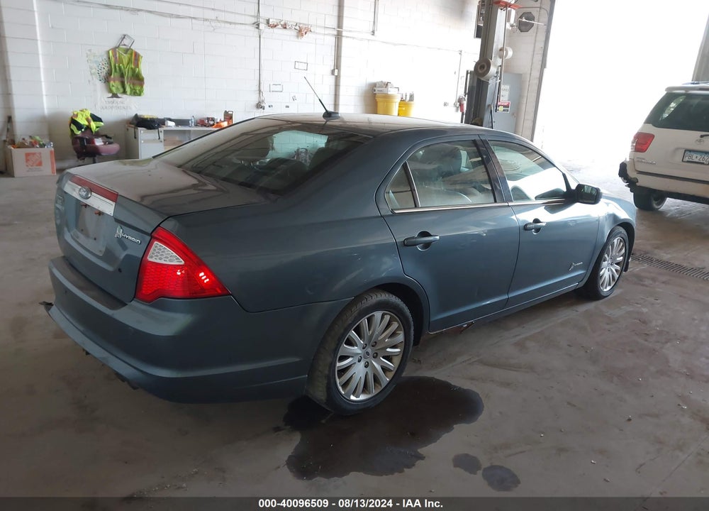 2012 FORD FUSION HYBRID VIN: 3FADP0L31CR247640