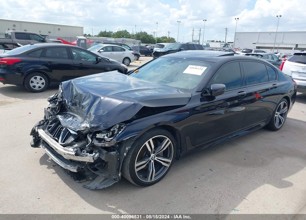 2019 BMW 740I VIN: WBA7E2C59KB217943
