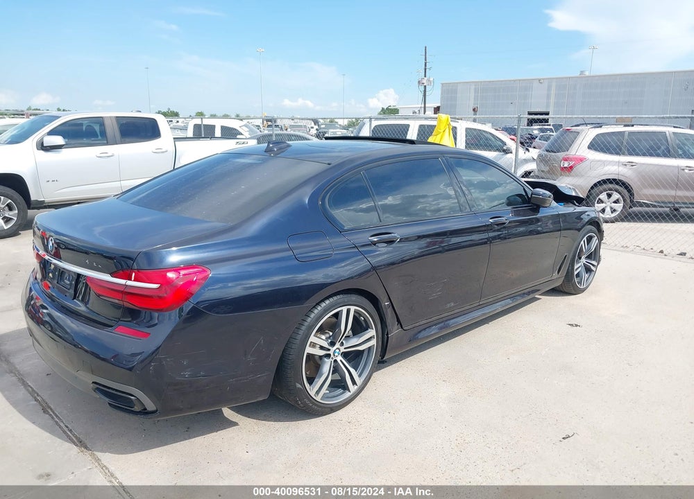 2019 BMW 740I VIN: WBA7E2C59KB217943
