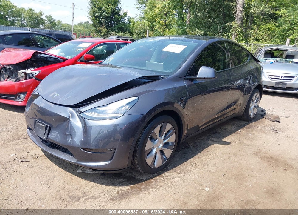 2021 TESLA MODEL Y LONG RANGE DUAL MOTOR ALL-WHEEL DRIVE VIN: 5YJYGDEE5MF067081