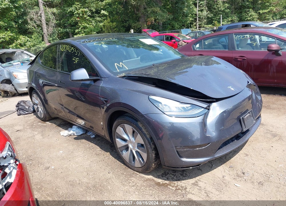2021 TESLA MODEL Y LONG RANGE DUAL MOTOR ALL-WHEEL DRIVE VIN: 5YJYGDEE5MF067081