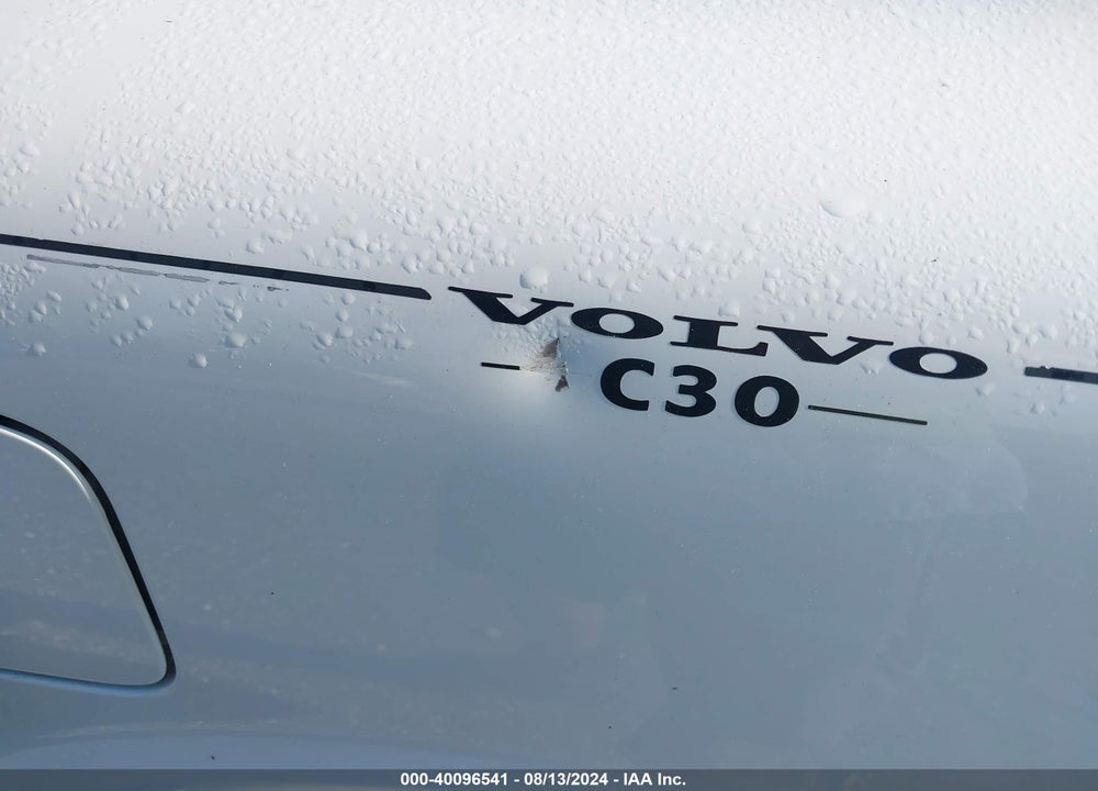 2011 VOLVO C30 T5/T5 R-DESIGN VIN: YV1672MK9B2210000