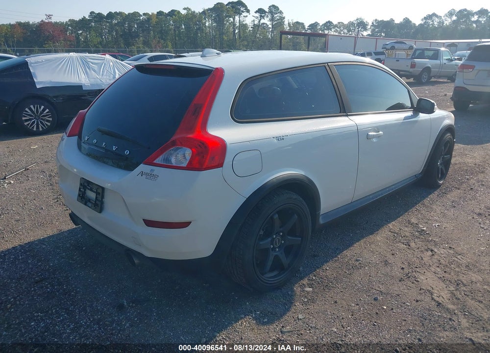 2011 VOLVO C30 T5/T5 R-DESIGN VIN: YV1672MK9B2210000