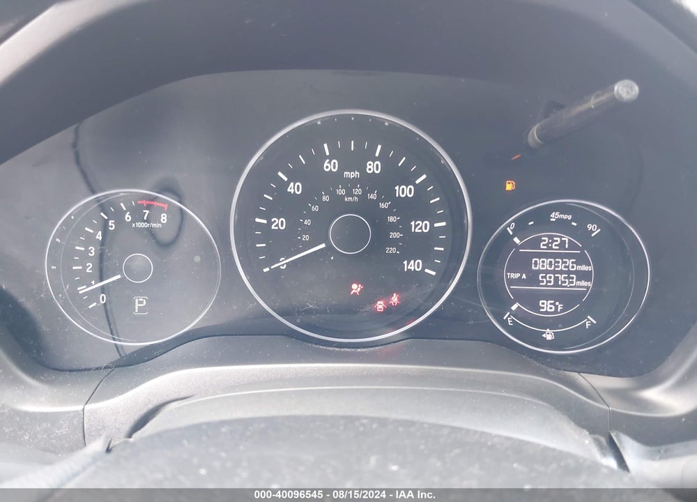 2016 HONDA HR-V EX VIN: 3CZRU5H51GM749965