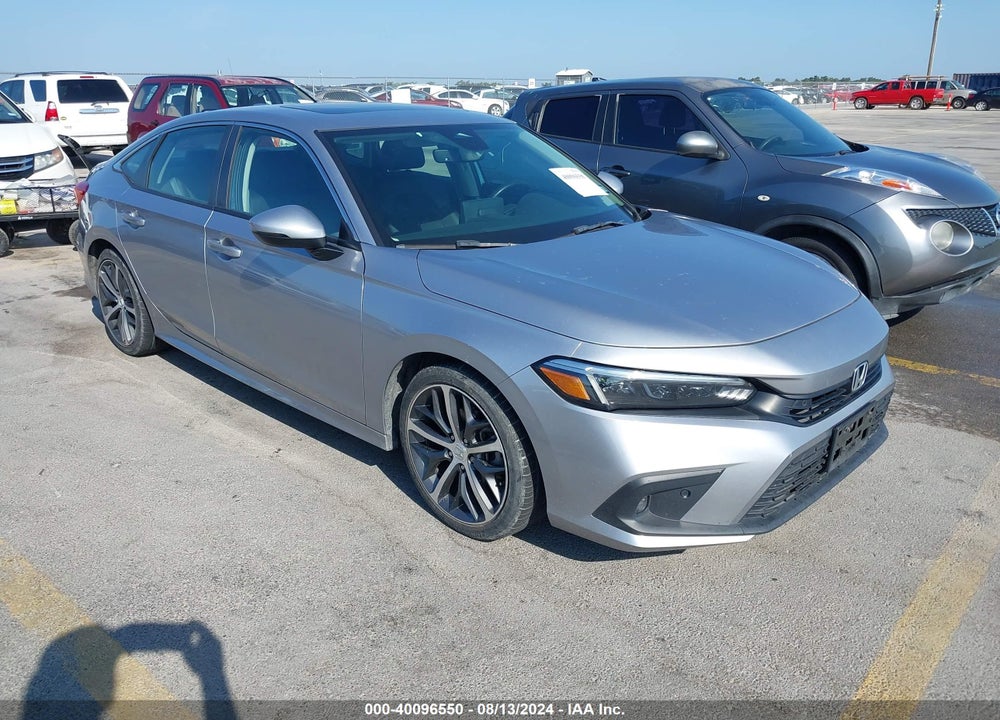 2022 HONDA CIVIC TOURING VIN: 2HGFE1F99NH307825