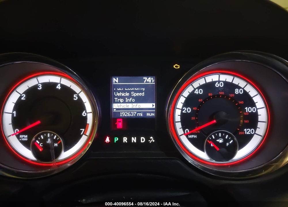 2016 DODGE GRAND CARAVAN R/T VIN: 2C4RDGEGXGR115554