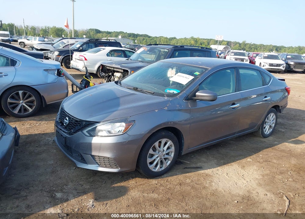 2019 NISSAN SENTRA SV VIN: 3N1AB7AP2KY453339