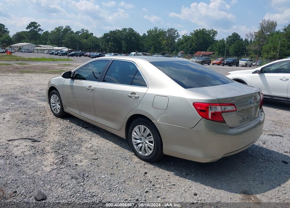 2013 TOYOTA CAMRY L VIN: 4T1BF1FK0DU697329