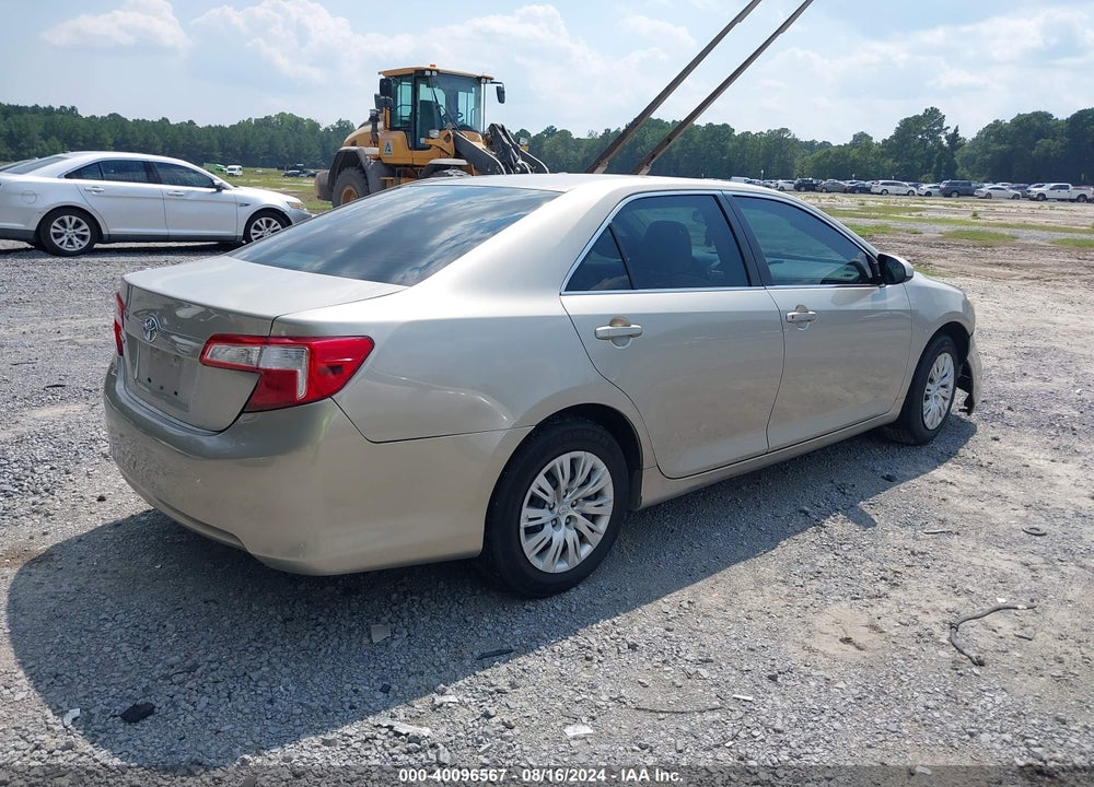 2013 TOYOTA CAMRY L VIN: 4T1BF1FK0DU697329