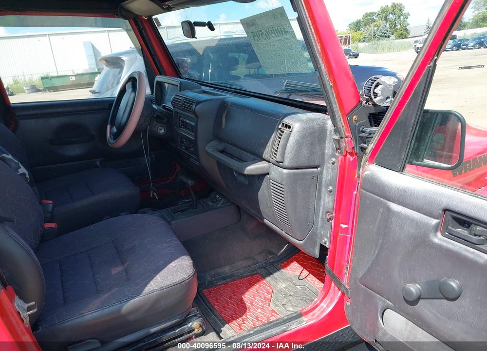 2002 JEEP WRANGLER X VIN: 1J4FA39S42P750678