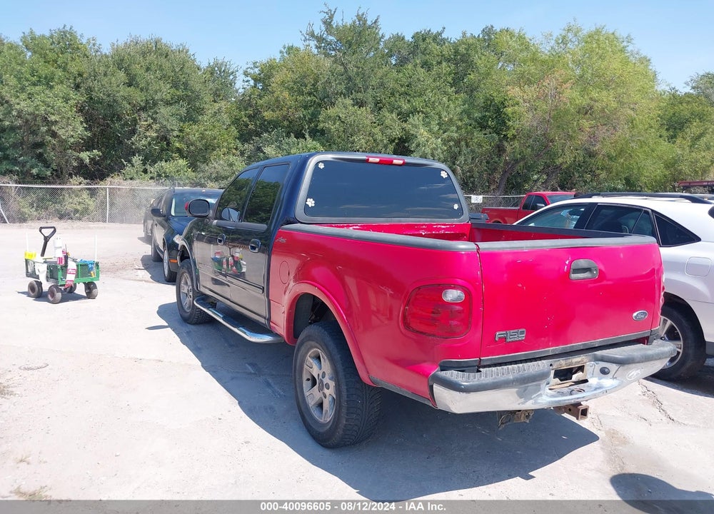 2003 FORD F-150 LARIAT/XLT VIN: 1FTRW086X3KD12298