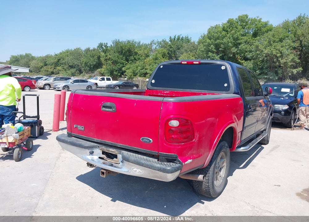 2003 FORD F-150 LARIAT/XLT VIN: 1FTRW086X3KD12298