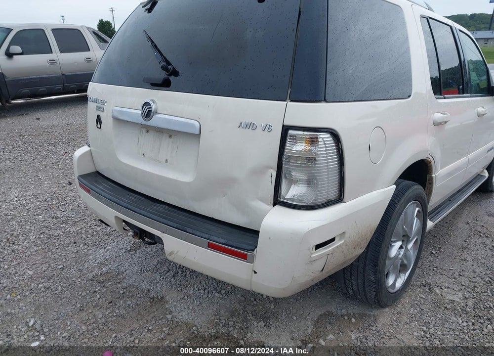2009 MERCURY MOUNTAINEER PREMIER VIN: 4M2EU48839UJ01190