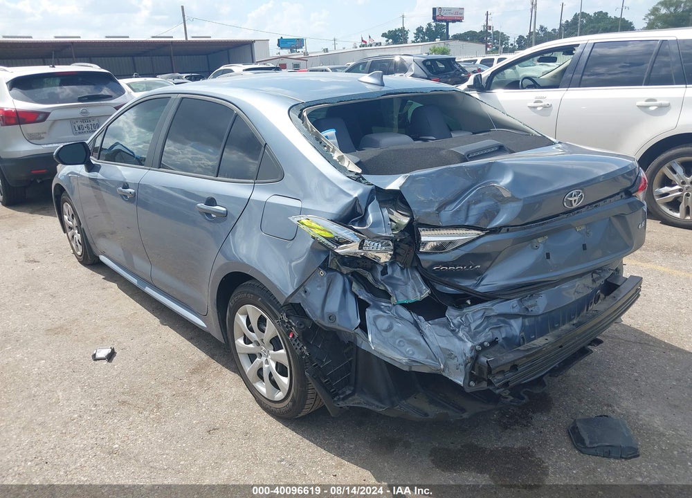 2022 TOYOTA COROLLA LE VIN: 5YFEPMAE8NP361346