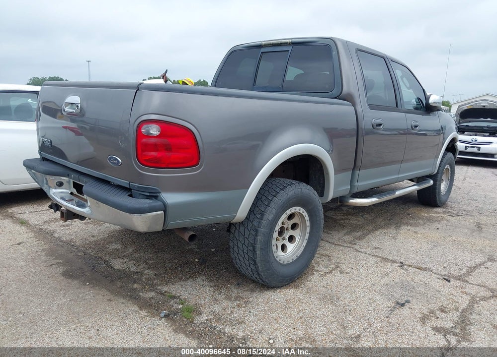 2003 FORD F-150 LARIAT/XLT VIN: 1FTRW08L13KC92772