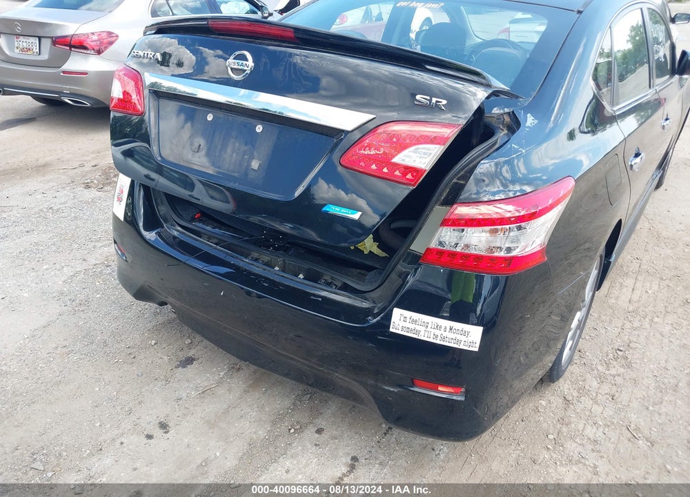 2013 NISSAN SENTRA SR VIN: 3N1AB7AP2DL798855